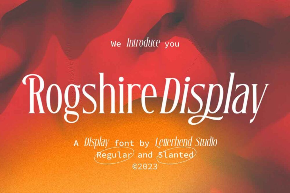 Roghsire - Display Font