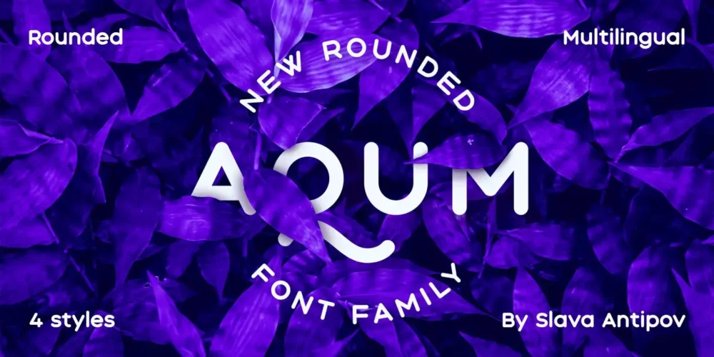 Aqum Two Font Family