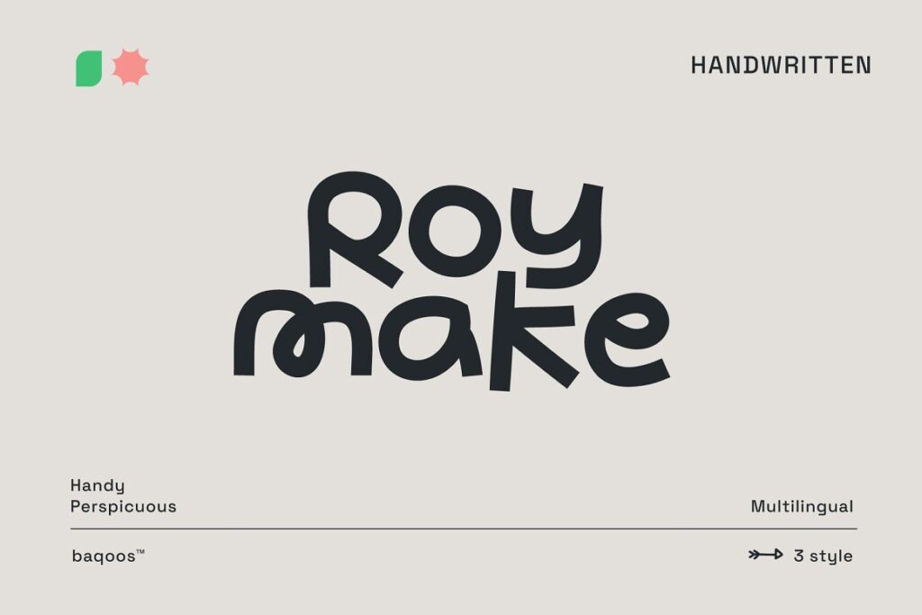 Roy Make Font