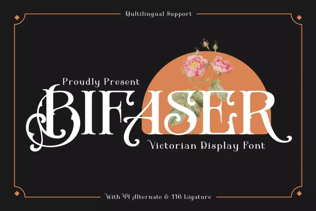 Bifaser – Victorian Font