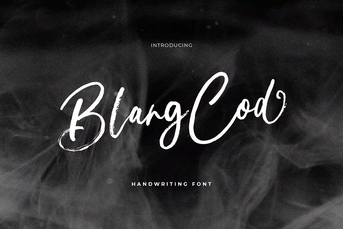 Blang Cod Handwritten Font