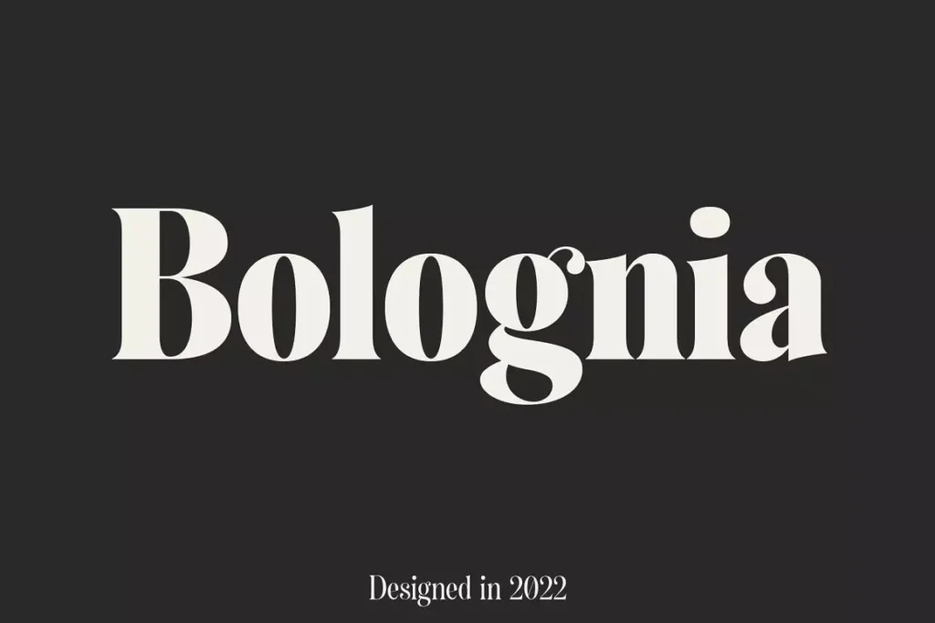 Bolognia - Classic Serif