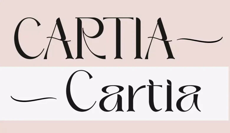 Cartia Typeface