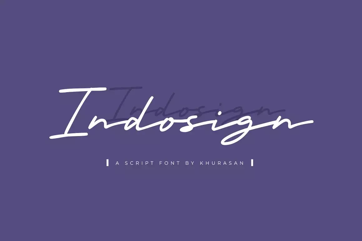 Indosign - Elegant Script Font