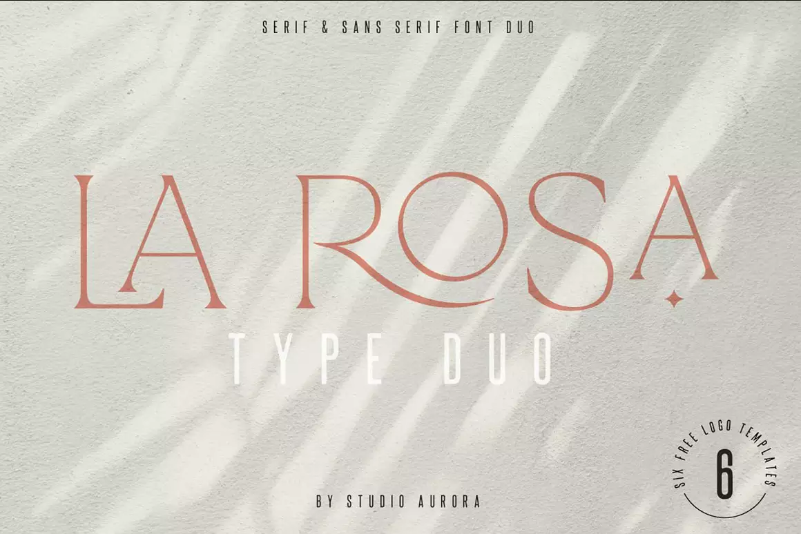 La Rosa – Elegant Summer Serif Font