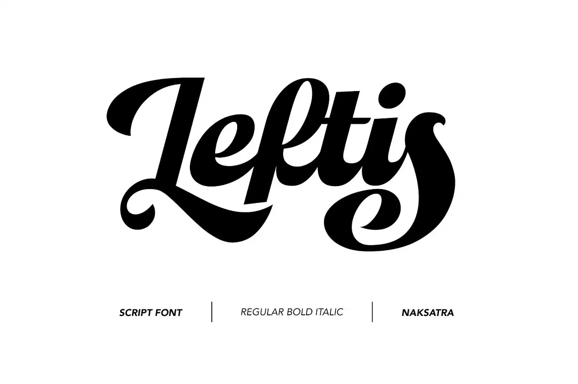 Leftis Script Font