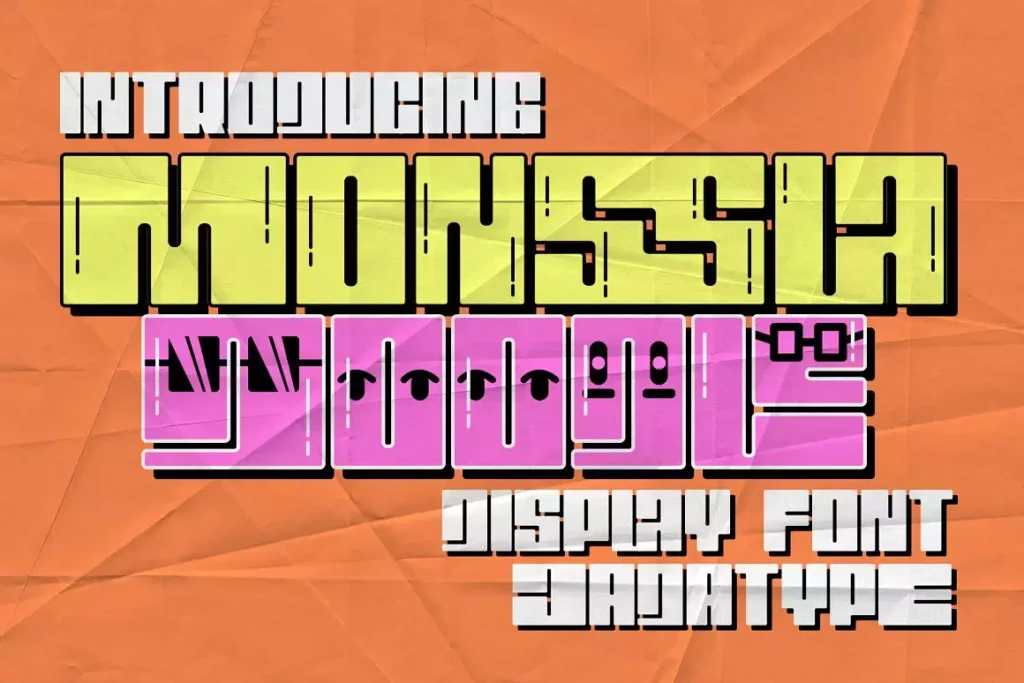 Monssla Display Font