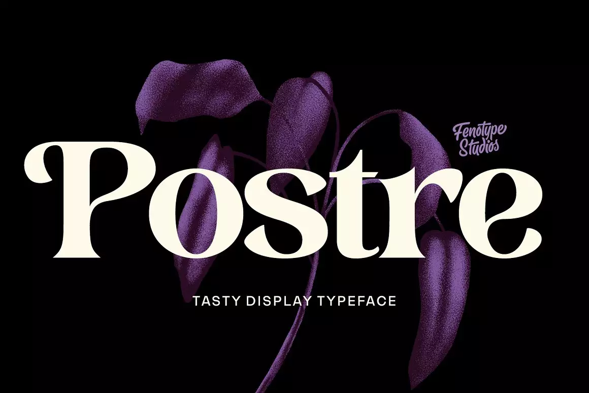 Postre -Stylish Serif