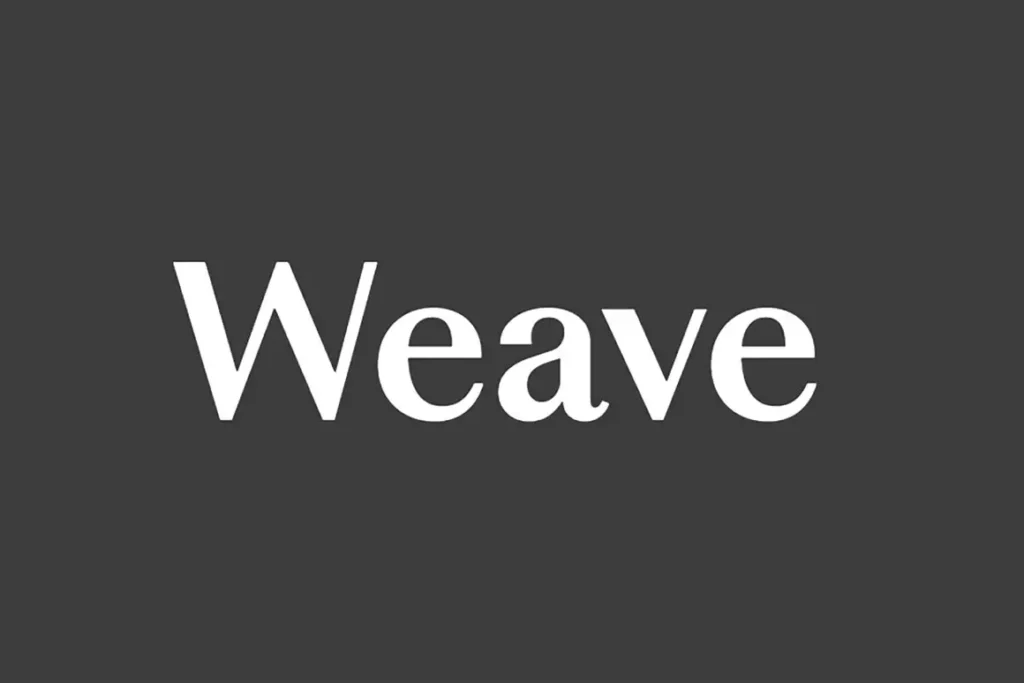 Weave Font Family