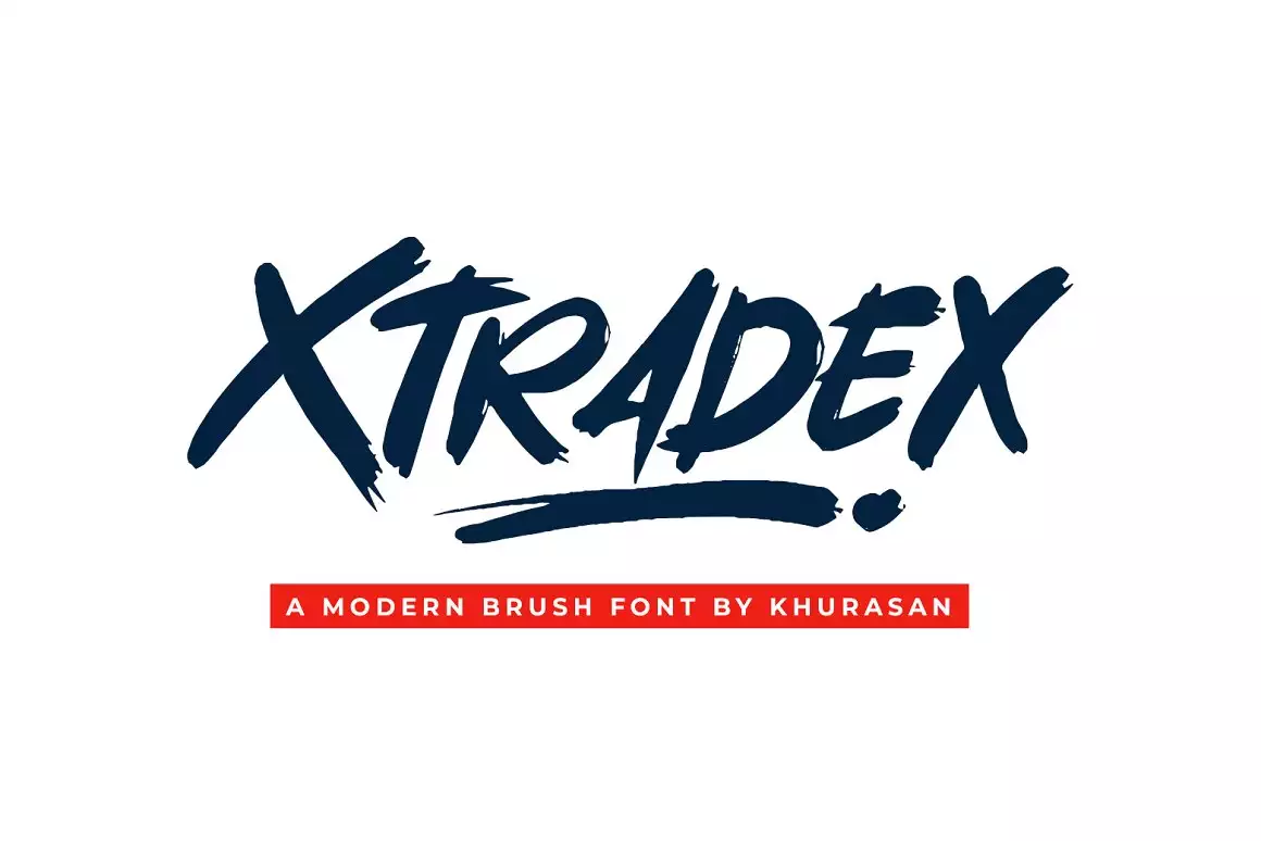 Xtradex Brush Font