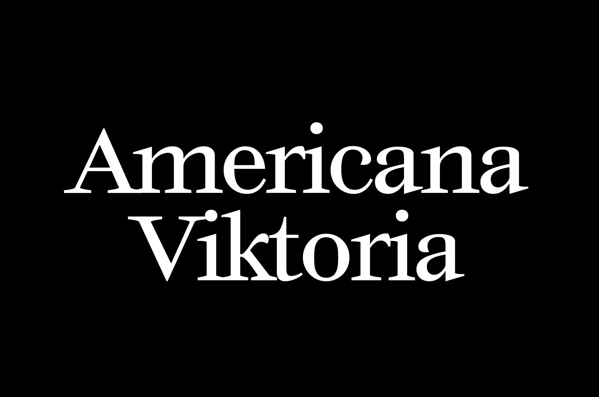 Americana Viktoria Font