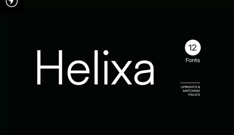 Helixa - Clean & Modern Font Family