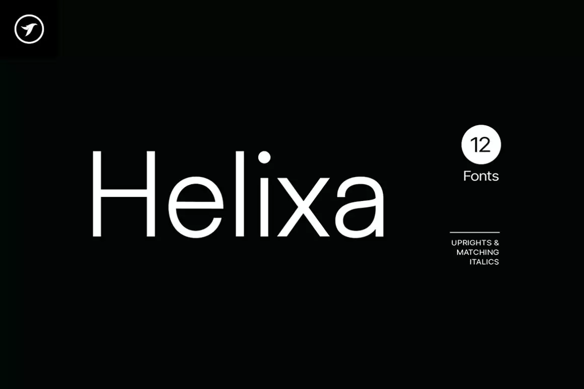 Helixa - Clean & Modern Font Family