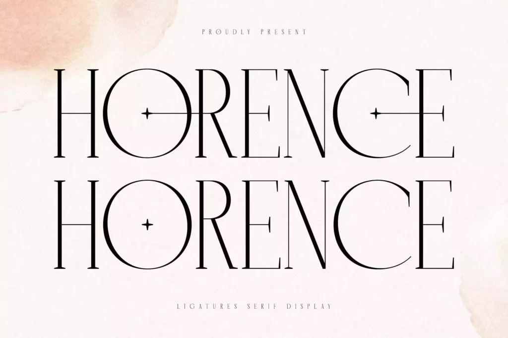 Horence Typeface