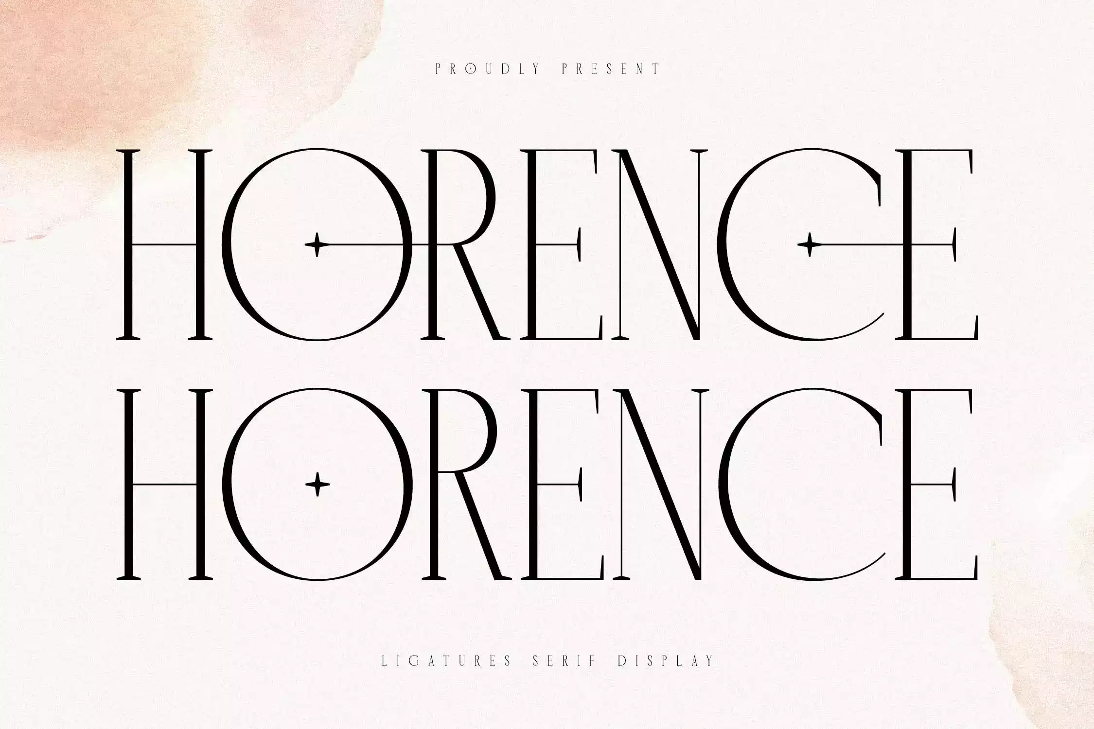 Horence Typeface