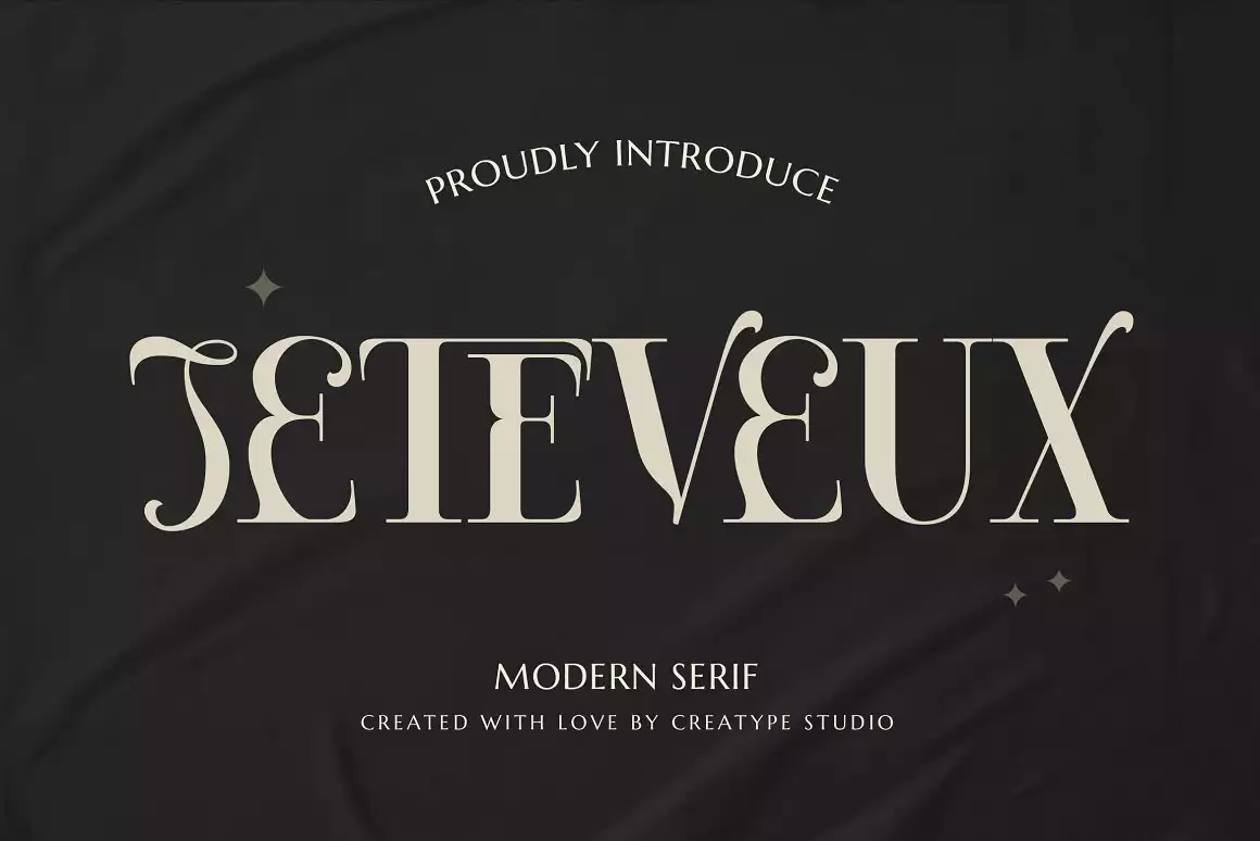 Jeteveux Modern Serif