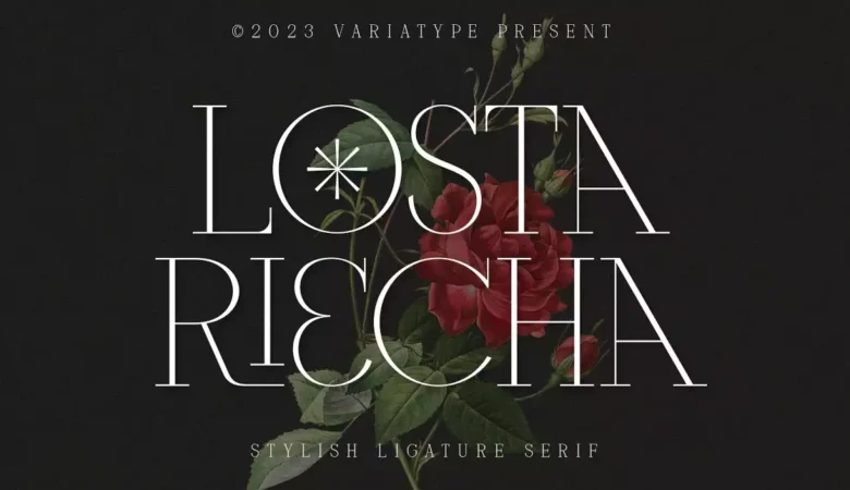 Losta Riecha - Stylish Serif