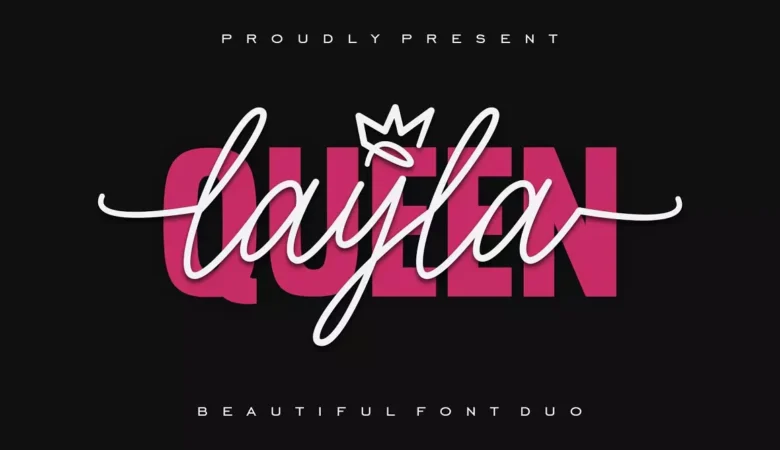 Queen Layla - Font Duo