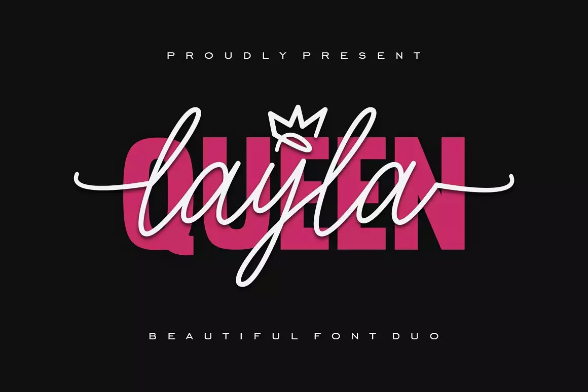 Queen Layla - Font Duo