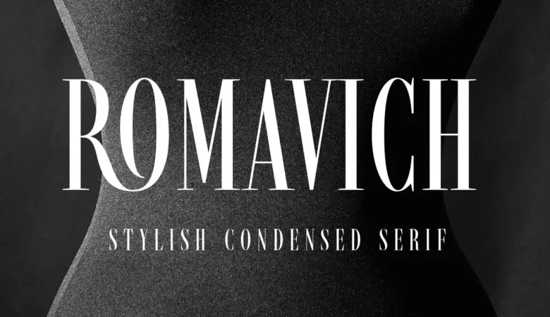 Romavich - Modern Serif Font