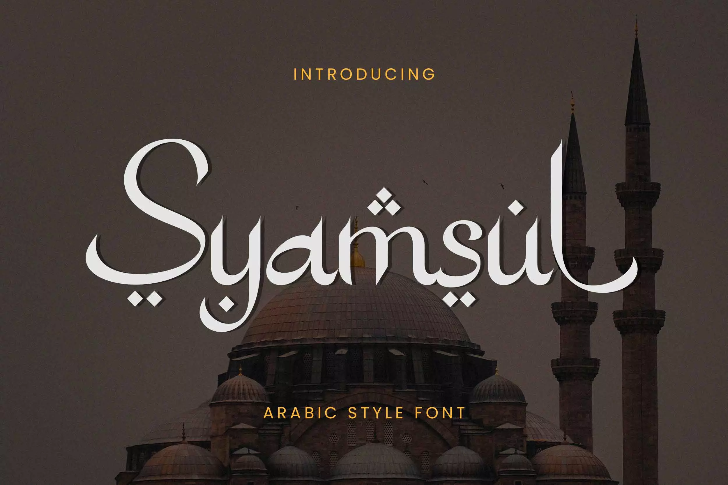 Syamsul - Arabic Style Font