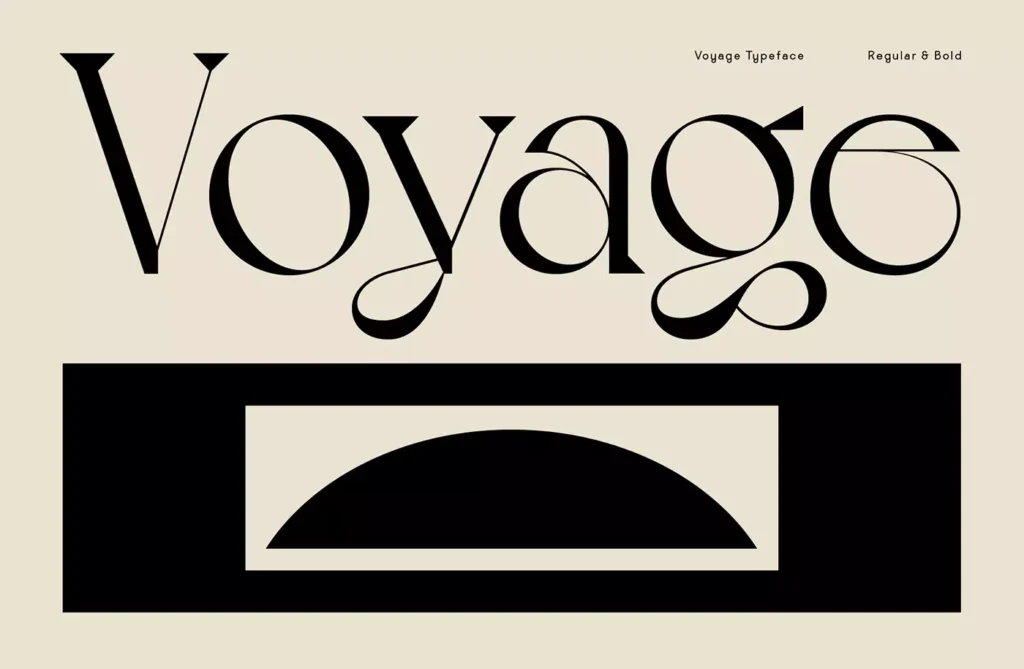 Voyage Typeface