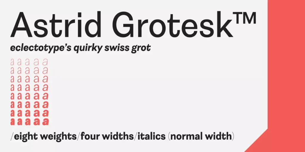 Astrid Grotesk Font Family