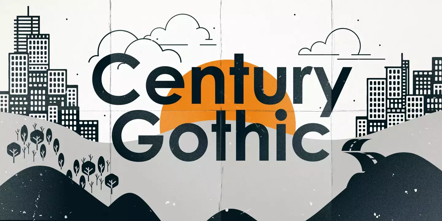 century gothic font download for illustrator