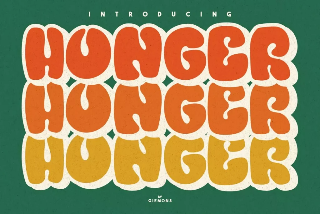 Honger Typeface