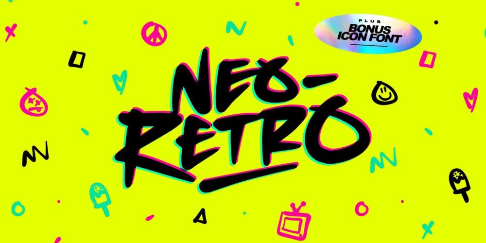Neo Retro Font Family