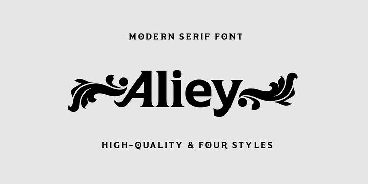 Aliey Font Family