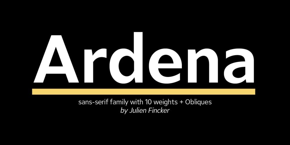 Ardena Font Family