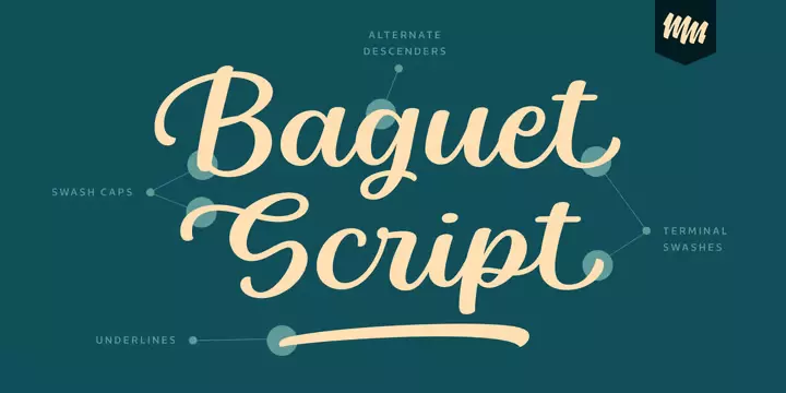 Baguet Script Font Family