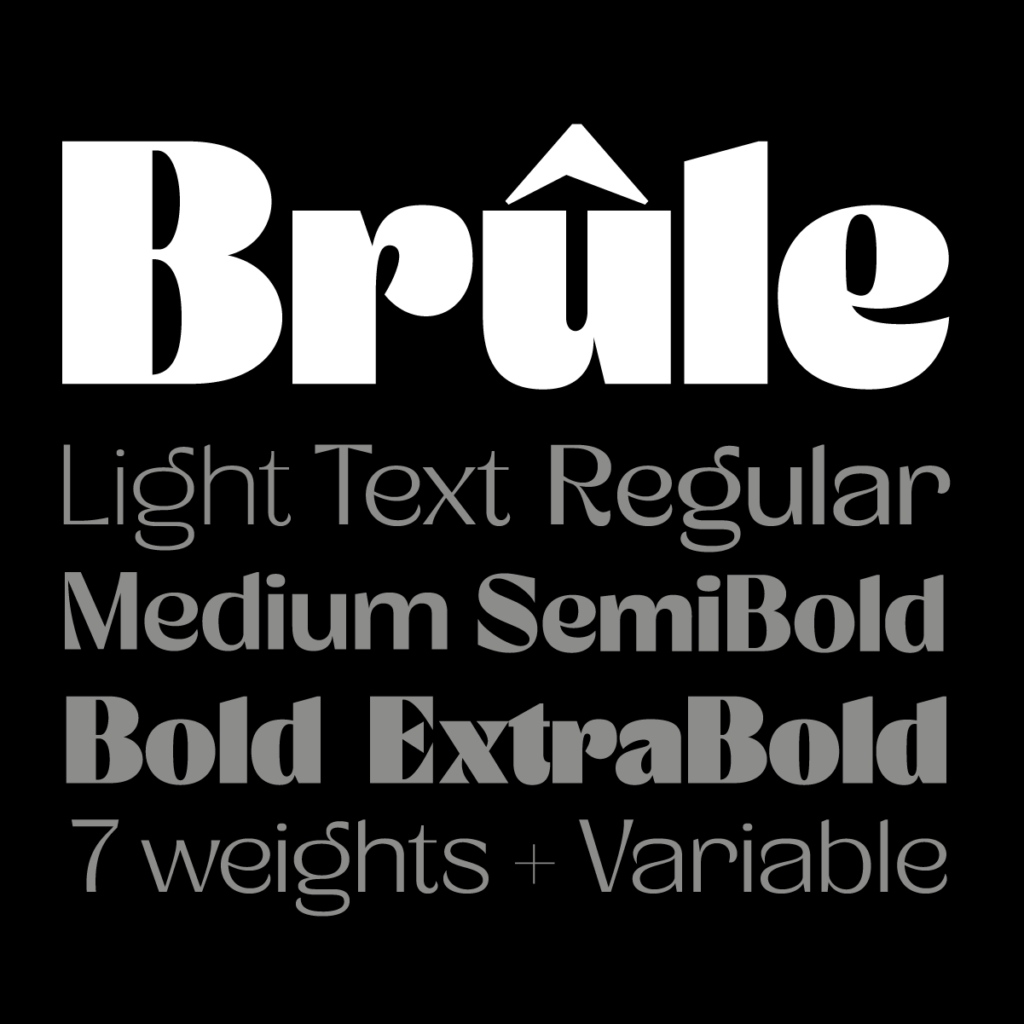 Brule Font Family