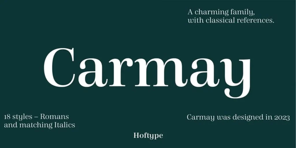 Carmay Font Family