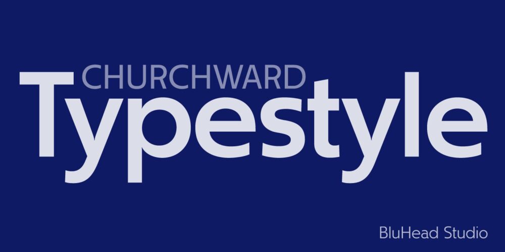 Churchward Typestyle Font Family