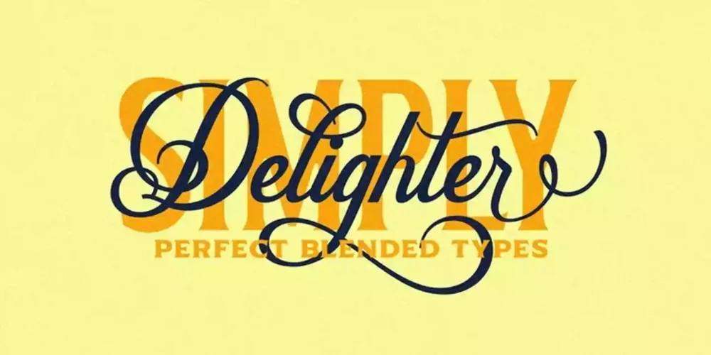 Delighter Script Font Family