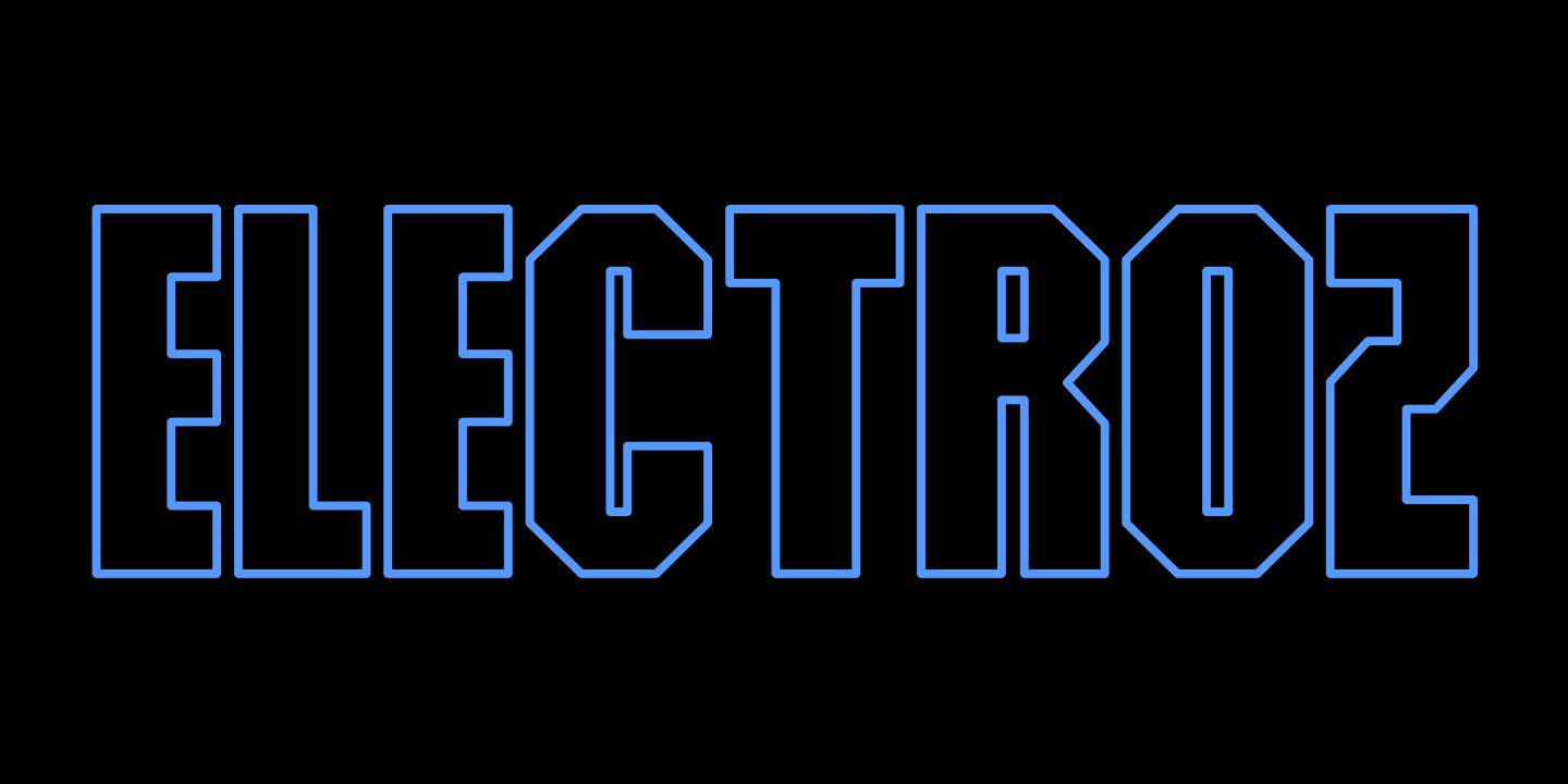 Electroz Font Family