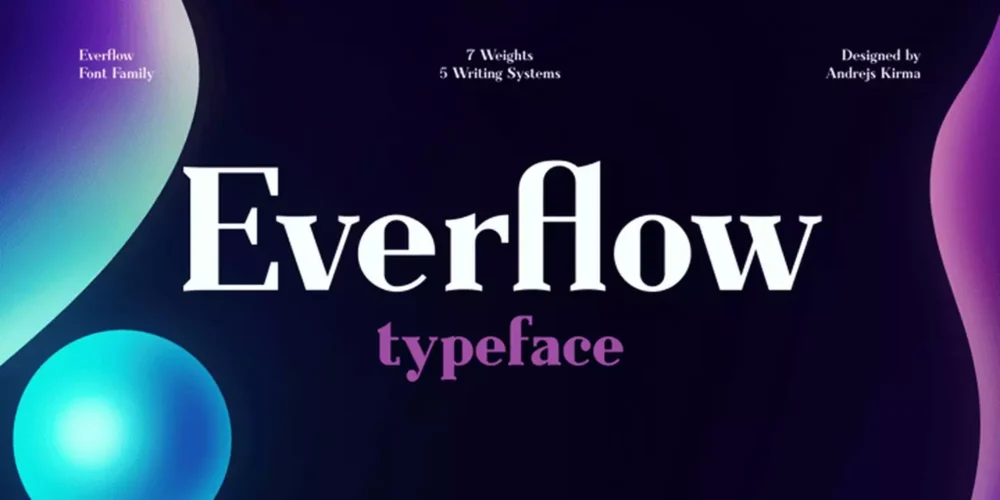 Everflow Font Family