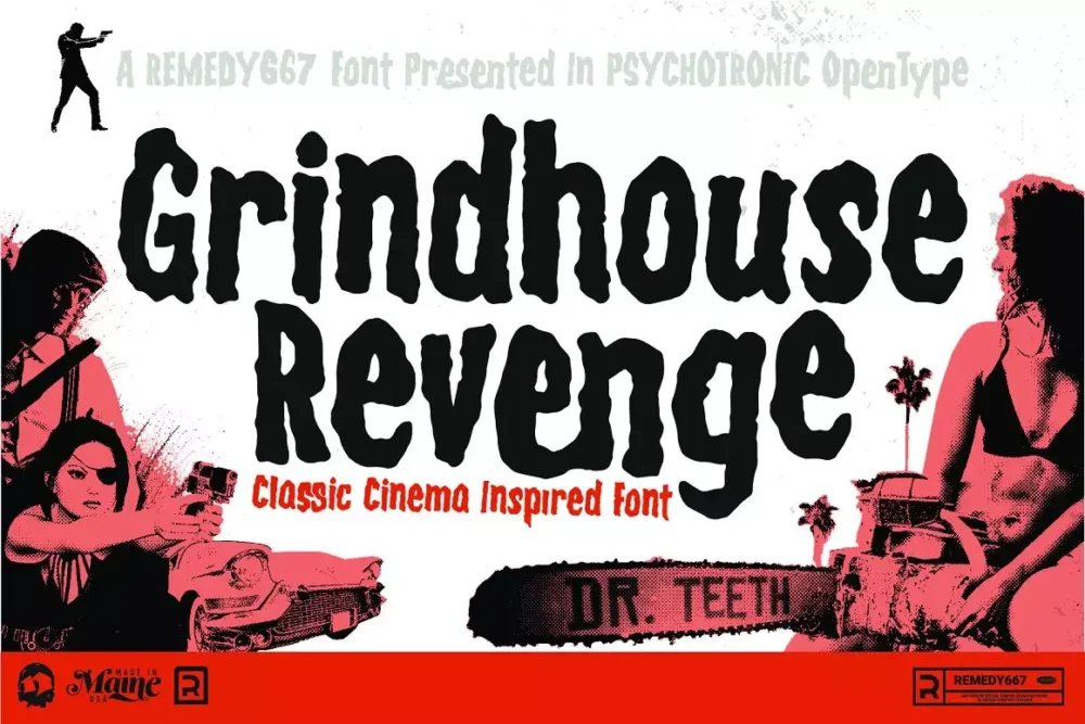 Grindhouse Revenge Font