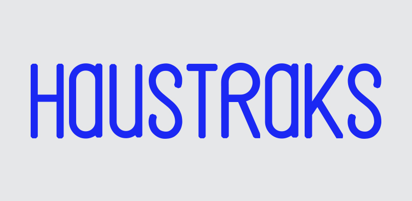 Haustraks Typeface
