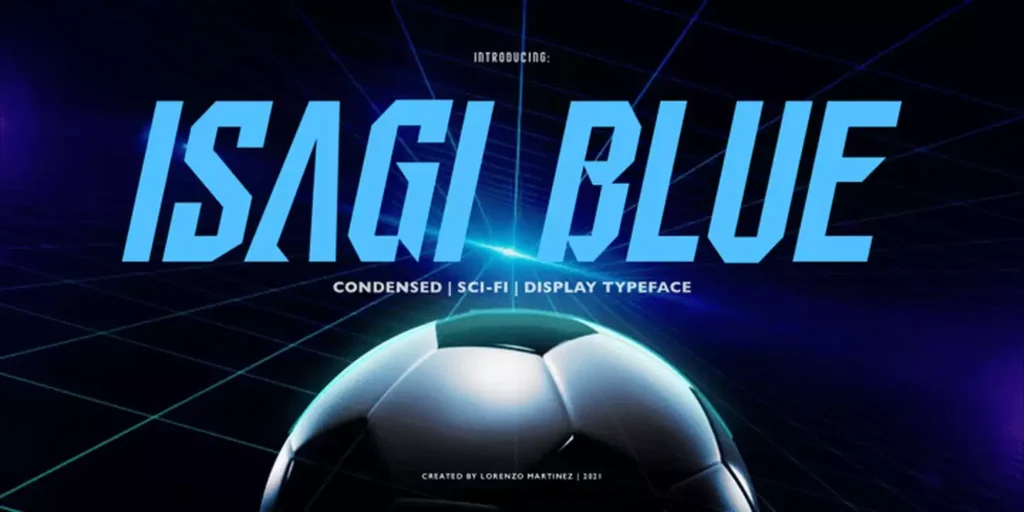 Isagi Blue Font Family