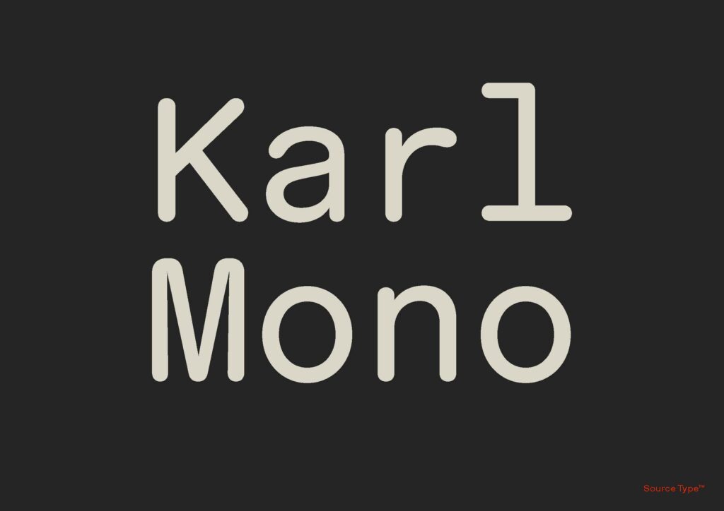 Karl Mono Font Family