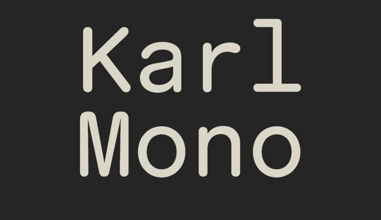 Karl Mono Font Family