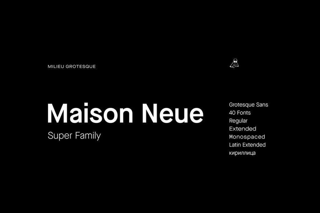 Maison Neue Font