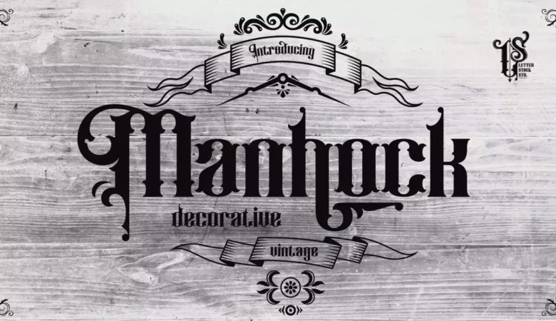 Manhock Font