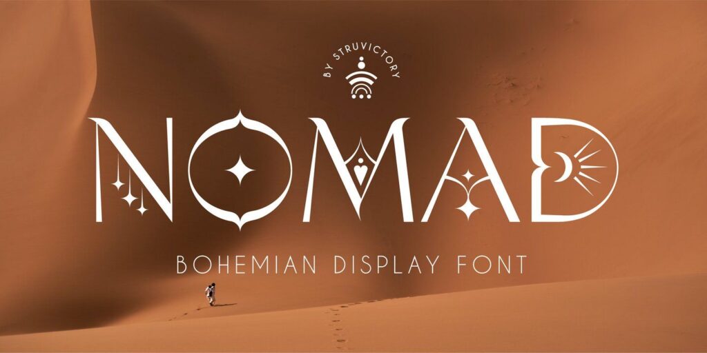 Nomad Decorative Font