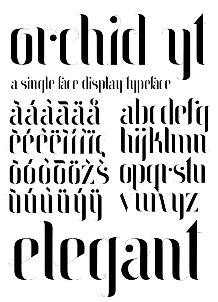 Orchid YT Font