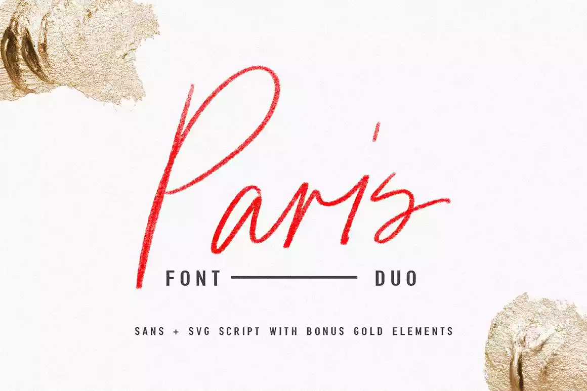 Paris Font Duo