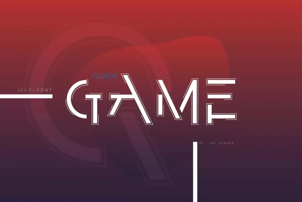 Quick Game Font